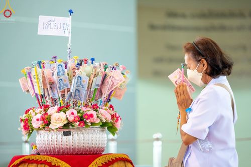 ภาพ No.46761:ประมวลภาพพิธีบูชาข้าวพระ วันอาทิตย์ที่ 5 มิถุนายน พ.ศ. 2565