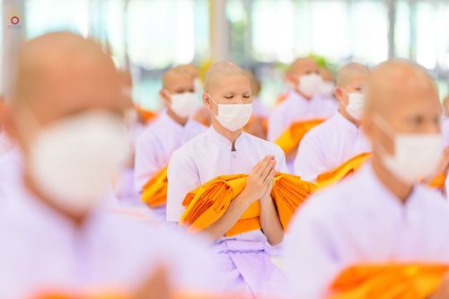 ภาพ No.44329:ประมวลภาพพิธีบรรพชา และพิธีถวายบาตร โครงการบวชภาคฤดูร้อน พ.ศ. 2565