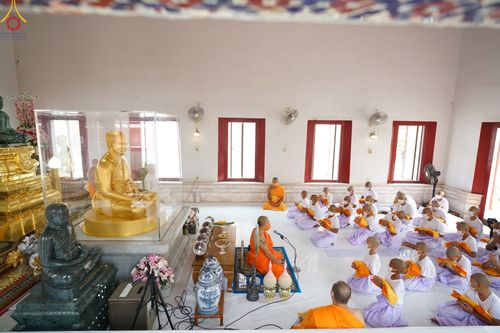 ภาพ No.44710:ประมวลภาพพิธีบรรพชา ในโครงการบรรพชาสามเณรฟื้นฟูพระพุทธศาสนาทั่วไทย ณ วัดสองพี่น้อง