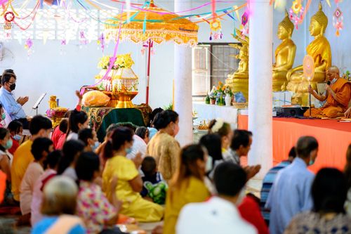 ภาพ No.52860:ประมวลภาพพิธีทอดกฐินสามัคคี ณ วัดโนนสมบูรณ์ จังหวัดปราจีนบุรี (วันที่ 14 ตุลาคม พ.ศ. 2565)