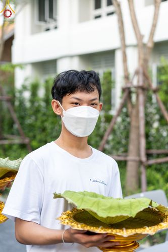 ภาพ No.44464:ประมวลภาพพิธีปลงผม โครงการบรรพชาสามเณรหน่อแก้วเปรียญธรรมรุ่นที่ 10