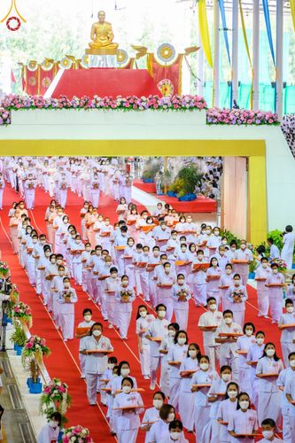 ภาพ No.46850:ประมวลภาพพิธีทอดผ้าป่าธรรมชัย ณ วัดพระธรรมกาย (5 มิถุนายน พ.ศ. 2565)