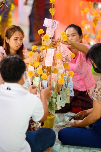 ภาพ No.52858:ประมวลภาพพิธีทอดกฐินสามัคคี ณ วัดโนนสมบูรณ์ จังหวัดปราจีนบุรี (วันที่ 14 ตุลาคม พ.ศ. 2565)