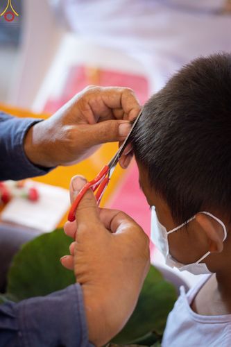 ภาพ No.44838:ประมวลภาพพิธีบรรพชา ในโครงการบรรพชาสามเณรฟื้นฟูพระพุทธศาสนาทั่วไทย ณ ศูนย์อบรมเยาวชนบางปะหัน