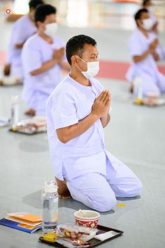 ภาพ No.47287:ประมวลภาพธรรมทายาท เข้ารับการอบรม ในโครงการบรรพชาอุปสมบทหมู่รุ่นเข้าพรรษา 2565