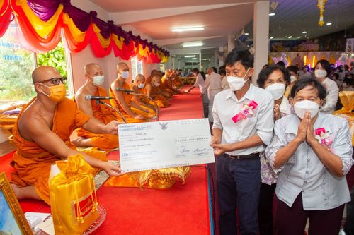 ภาพ No.53281:ประมวลภาพพิธีทอดกฐินสามัคคี ณ วัดโบสถ์บน จ.นนทบุรี