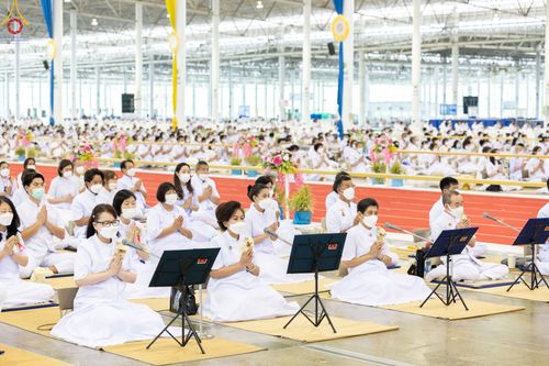 ภาพ No.51167:ประมวลภาพพิธีวันครูผู้ค้นพบวิชชาธรรมกาย ปี 2565