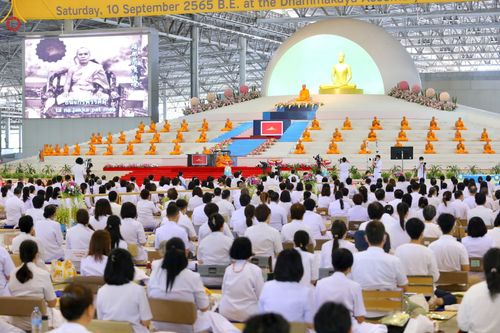 ภาพ No.51164:ประมวลภาพพิธีวันครูผู้ค้นพบวิชชาธรรมกาย ปี 2565
