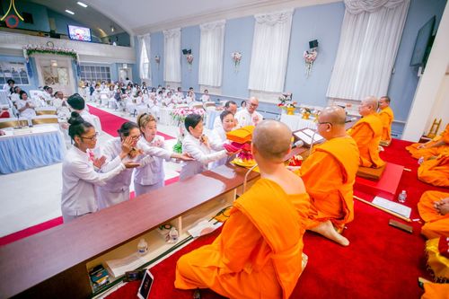 ภาพ No.54317:ประมวลภาพพิธีทอดกฐินสามัคคี ณ วัดพระธรรมกายชิคาโก (วันที่ 16 ตุลาคม พ.ศ. 2565)
