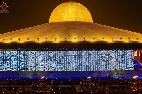ภาพ No.43445:ประมวลภาพวันมาฆบูชา ประจำปี พ.ศ. 2565 ณ วัดพระธรรมกาย