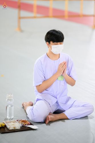 ภาพ No.47288:ประมวลภาพธรรมทายาท เข้ารับการอบรม ในโครงการบรรพชาอุปสมบทหมู่รุ่นเข้าพรรษา 2565