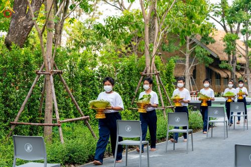 ภาพ No.44466:ประมวลภาพพิธีปลงผม โครงการบรรพชาสามเณรหน่อแก้วเปรียญธรรมรุ่นที่ 10