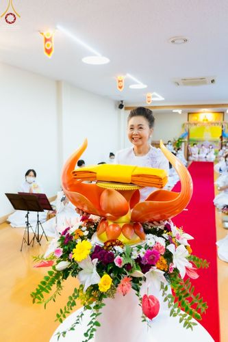 ภาพ No.56460:ประมวลภาพพิธีทอดกฐินสมโภชพระประธาน ณ วัดพระธรรมกายโทชิหงิ ประเทศญี่ปุ่น