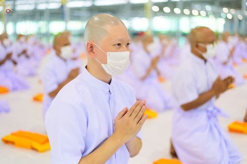 ภาพ No.44331:ประมวลภาพพิธีบรรพชา และพิธีถวายบาตร โครงการบวชภาคฤดูร้อน พ.ศ. 2565