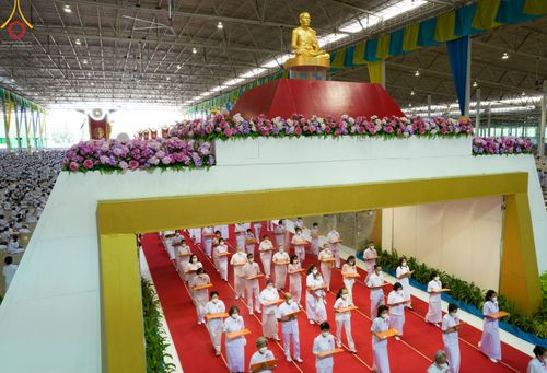 ภาพ No.46847:ประมวลภาพพิธีทอดผ้าป่าธรรมชัย ณ วัดพระธรรมกาย (5 มิถุนายน พ.ศ. 2565)