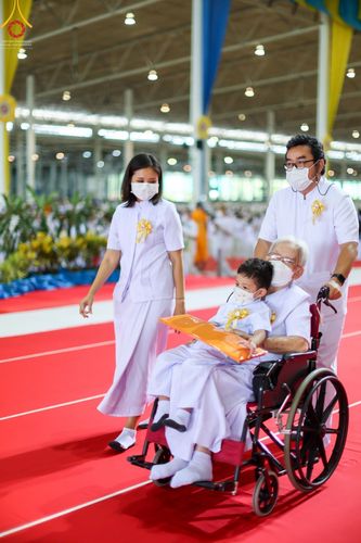 ภาพ No.46848:ประมวลภาพพิธีทอดผ้าป่าธรรมชัย ณ วัดพระธรรมกาย (5 มิถุนายน พ.ศ. 2565)
