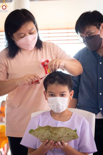 ภาพ No.44845:ประมวลภาพพิธีบรรพชา ในโครงการบรรพชาสามเณรฟื้นฟูพระพุทธศาสนาทั่วไทย ณ ศูนย์อบรมเยาวชนบางปะหัน