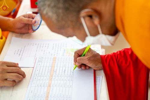 ภาพ No.46690:ประมวลภาพพิธีถวายสังฆทาน 323 วัด 4 จังหวัดชายแดนภาคใต้ (ออนไลน์) ปีที่ 18 ครั้งที่ 158