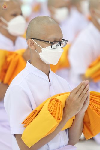 ภาพ No.44333:ประมวลภาพพิธีบรรพชา และพิธีถวายบาตร โครงการบวชภาคฤดูร้อน พ.ศ. 2565