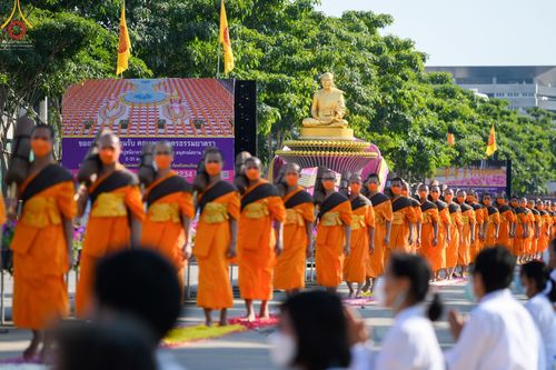 ภาพ No.41690:ประมวลภาพธรรมยาตรา ปีที่ 10  ประจำวันที่ 8 มกราคม พ.ศ. 2565