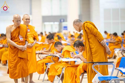 ภาพ No.310239:วันที่ 13-14 กุมภาพันธ์ พ.ศ. 2569 การสอบบาลีสนามหลวง ประจำปี 2569 ประโยค 1-2,  ป.ธ.3/ ประโยค บ.ศ.1-2, บ.ศ.3  ณ สนามสอบประจำจังหวัดปทุมธานี แห่งที่ 2   วัดพระธรรมกาย อ.คลองหลวง จ.ปทุมธานี