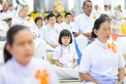 ภาพ No.315635:วันอาทิตย์ ที่ 22 มีนาคม พ.ศ. 2569 พิธีทอดผ้าป่าฉลองพระประธาน พิธีประดิษฐานพระบรมสารีริกธาตุในองค์พระประธาน พิธีจารึกชื่อบรรจุในแผ่นฌาน ณ ศูนย์ปฏิบัติธรรมสมุทรปราการ (บางบ่อ)