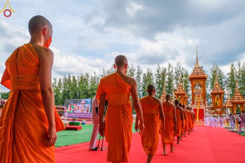 ภาพ No.48872:ประมวลภาพพิธีพระราชทานเพลิงศพ พระสุธรรมญาณวิเทศ (สุธรรม สุธมฺโม)