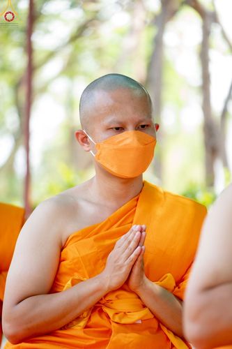 ภาพ No.43694:เมืองโบราณ ร่วมกับกองนครหลวง 6 จัดพิธีบรรพชาถวายเป็นพุทธบูชา