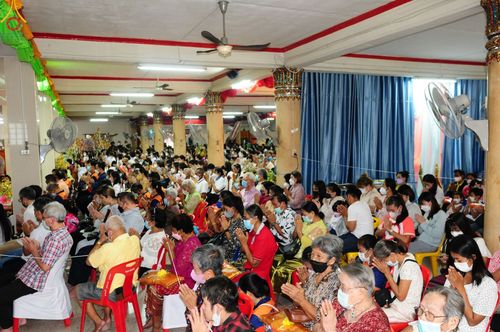 ภาพ No.54122:ประมวลภาพพิธีทอดกฐินสามัคคี ณ วัดคุณหญิงส้มจีน จ.ปทุมธานี (วันที่ 16 ตุลาคม พ.ศ. 2565)