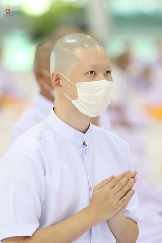 ภาพ No.44334:ประมวลภาพพิธีบรรพชา และพิธีถวายบาตร โครงการบวชภาคฤดูร้อน พ.ศ. 2565