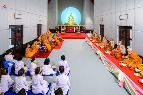 ภาพ No.47779:ประมวลภาพพิธีมุทิตาสักการะพระภิกษุนาคหลวง วันพุธที่ 6 กรกฎาคม พ.ศ. 2565