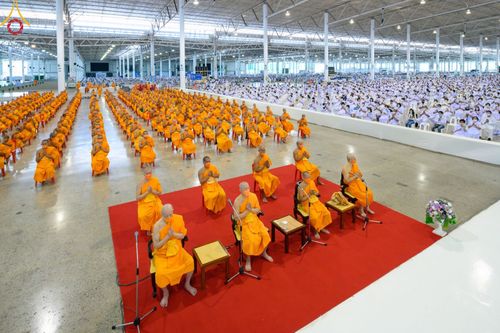 ภาพ No.46766:ประมวลภาพพิธีบูชาข้าวพระ วันอาทิตย์ที่ 5 มิถุนายน พ.ศ. 2565