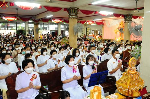 ภาพ No.54121:ประมวลภาพพิธีทอดกฐินสามัคคี ณ วัดคุณหญิงส้มจีน จ.ปทุมธานี (วันที่ 16 ตุลาคม พ.ศ. 2565)