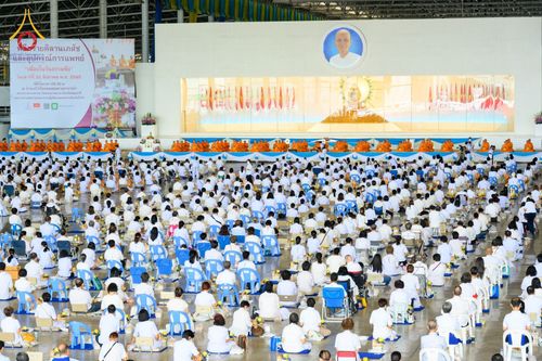 ภาพ No.49902:ประมวลภาพพิธีถวายคิลานเภสัช และอุปกรณ์ทางการแพทย์แด่คณะสงฆ์ วันเสาร์ที่ 20 สิงหาคม พ.ศ. 2565