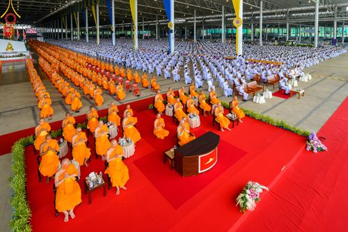 ภาพ No.48876:ประมวลภาพพิธีพระราชทานเพลิงศพ พระสุธรรมญาณวิเทศ (สุธรรม สุธมฺโม)