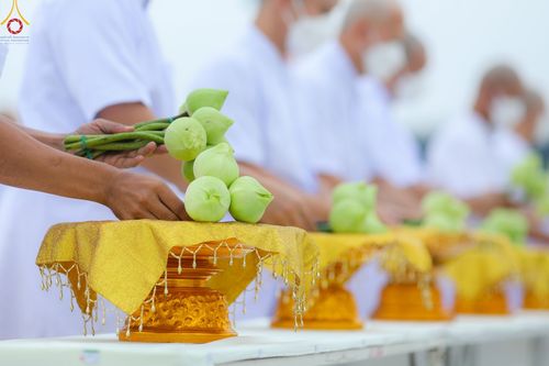 ภาพ No.51016:ประมวลภาพพิธีบรรพชาอุปสมบท โครงการบรรพชาอุปสมบทหมู่ รุ่นวันครูวิชชาธรรมกาย ปีพุทธศักราช 2565