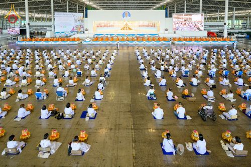 ภาพ No.49906:ประมวลภาพพิธีถวายคิลานเภสัช และอุปกรณ์ทางการแพทย์แด่คณะสงฆ์ วันเสาร์ที่ 20 สิงหาคม พ.ศ. 2565