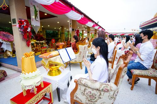 ภาพ No.53081:ประมวลภาพพิธีทอดกฐินสามัคคี ณ วัดพระยาสุเรนทร์ กรุงเทพมหานคร  (วันที่ 16 ตุลาคม พ.ศ. 2565)