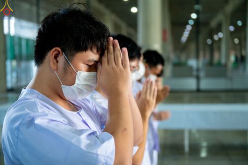 ภาพ No.47383:ประมวลภาพกิจวัตร-กิจกรรม ธรรมทายาท ในโครงการบรรพชาอุปสมบทหมู่ รุ่นเข้าพรรษา