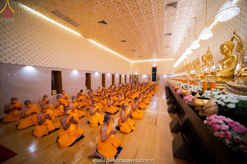 ภาพ No.42084:พิธีตัดปอยผม ปลงผม ขอขมารับผ้าไตรและพิธีบรรพชา ในโครงการอุปสมบท บูชาธรรมมหาปูชนียาจารย์ ประจำปี 2564 ชุดที่ 20