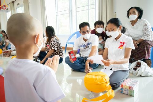 ภาพ No.44850:ประมวลภาพพิธีบรรพชา ในโครงการบรรพชาสามเณรฟื้นฟูพระพุทธศาสนาทั่วไทย ณ ศูนย์อบรมเยาวชนบางปะหัน