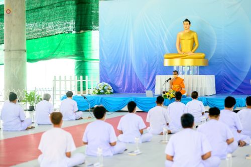 ภาพ No.47295:ประมวลภาพธรรมทายาท เข้ารับการอบรม ในโครงการบรรพชาอุปสมบทหมู่รุ่นเข้าพรรษา 2565