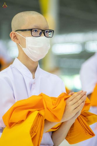 ภาพ No.44338:ประมวลภาพพิธีบรรพชา และพิธีถวายบาตร โครงการบวชภาคฤดูร้อน พ.ศ. 2565