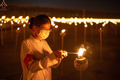 ภาพ No.43508:ประมวลภาพวันมาฆบูชา ประจำปี พ.ศ. 2565 ณ วัดพระธรรมกาย (ชุดที่ 2)