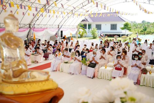 ภาพ No.57036:ประมวลภาพพิธีทอดกฐินสามัคคี ณ ศูนย์ปฏิบัติธรรมสวนผึ้ง (วันที่ 30 ตุลาคม พ.ศ. 2565)