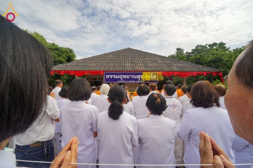 ภาพ No.340884:วันเสาร์ที่ 25 กรกฏาคม พ.ศ.2569 พิธีทอดผ้าป่าสามัคคี ปฐมฤกษ์ เปิดป้ายตั้งองค์ประธาน ณ ศูนย์ธรรมอุทยานสุขสดใส อ.จอมทอง จ.เชียงใหม่