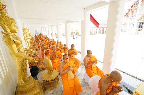 ภาพ No.44722:ประมวลภาพพิธีบรรพชา ในโครงการบรรพชาสามเณรฟื้นฟูพระพุทธศาสนาทั่วไทย ณ วัดสองพี่น้อง