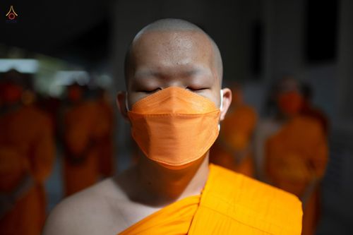 ภาพ No.47680:ประมวลภาพพิธีอุปสมบท โครงการบรรพชาอุปสมบทหมู่ รุ่นเข้าพรรษา 2565