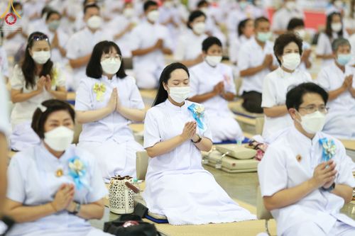 ภาพ No.46770:ประมวลภาพพิธีบูชาข้าวพระ วันอาทิตย์ที่ 5 มิถุนายน พ.ศ. 2565