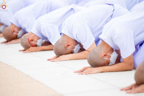 ภาพ No.51023:ประมวลภาพพิธีบรรพชาอุปสมบท โครงการบรรพชาอุปสมบทหมู่ รุ่นวันครูวิชชาธรรมกาย ปีพุทธศักราช 2565